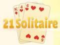 Juego 21 Solitario  en línea