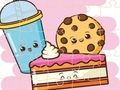 Juego Rompecabezas de comida kawaii  en línea