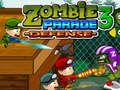 Juego Defensa de Zombie Parade 3  en línea