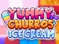 Juego Delicioso helado de churros  en línea