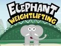 Juego Levantamiento de pesas de elefante  en línea