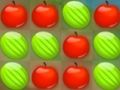 Juego Rompecabezas de combinar 4 frutas  en línea