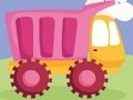 Juego Lindos camiones para niños Jigsaw en línea