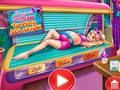 Juego Solárium de bronceado princesa embarazada  en línea