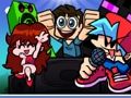 Juego Super Friday Night Funkin vs Minecraft en línea