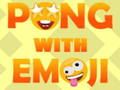 Juego Pong con emoji  en línea