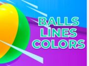 Juego Colores de líneas de bolas  en línea