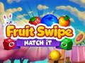 Juego Fruit Swipe Combínalo  en línea