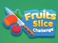 Juego Desafío de rebanadas de frutas  en línea