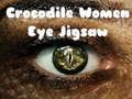 Juego Crocodile Women Eye Jigsaw en línea