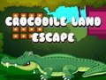 Juego Escape de la tierra de los cocodrilos  en línea