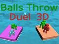 Juego Duelo de lanzamiento de bolas 3D  en línea