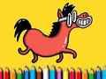 Juego Regreso a la escuela: Pony Coloring Book  en línea