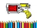 Juego Regreso a la escuela: libro para colorear de Nerf  en línea