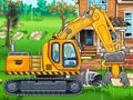 Juego Fábrica de excavadoras para niños  en línea