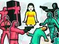 Juego Simulador de batalla de calamar  en línea