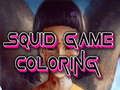 Juego Calamar Juego de Navidad para colorear  en línea