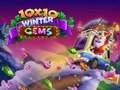 Juego 10x10 gemas de invierno  en línea