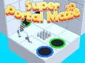 Juego Super Portal Laberinto 3D  en línea