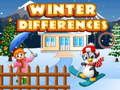 Juego Diferencias de invierno  en línea