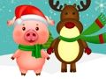 Juego Animales navideños  en línea