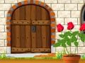 Juego Escape de patio trasero de ladrillo blanco  en línea