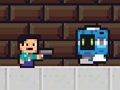 Juego Súper agente novato contra robots  en línea