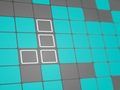 Juego Bloques Turquesa  en línea