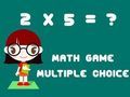 Juego Juego de Matemáticas Opción Múltiple  en línea