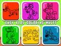 Juego Walfs para colorear para niños fáciles  en línea