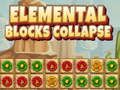 Juego Colapso de bloques elementales  en línea