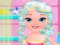 Juego Bebé elissa bañándose  en línea