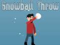 Juego Lanzamiento de bola de nieve  en línea