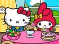 Juego Restaurante Hello Kitty y sus amigos  en línea