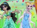 Juego Princesa Linda Zombis Abril Diversión  en línea