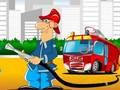 Juego Diferencias de camiones de bomberos  en línea