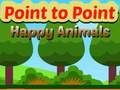 Juego Animales felices punto a punto  en línea