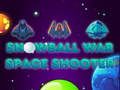 Juego Guerra de bolas de nieve: tirador espacial  en línea