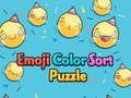 Juego Rompecabezas de clasificación de color emoji  en línea