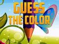 Juego Adivina el color  en línea