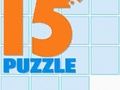 Juego 15 rompecabezas  en línea