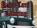 Juego Coches Retro Para Colorear  en línea