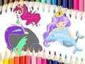 Juego Libro para colorear de sirena en lĂnea Juego Libro para colorear de sirena en lĂnea