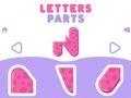 Juego Piezas de letras  en línea