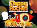 Juego Flappy Rocket con soplado  en línea