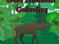 Juego Animales salvajes para colorear  en línea