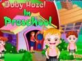 Juego Bebé avellana en preescolar  en línea