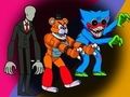 Juego Escuadrón de Monsters Attack Among Us  en línea