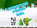 Juego Carrera navideña de pandas  en línea