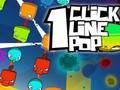 Juego 1 clic 1 línea 1 pop  en línea